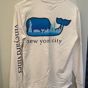 Vineyard Vines XS Long Sleeve NYC T-Shirt